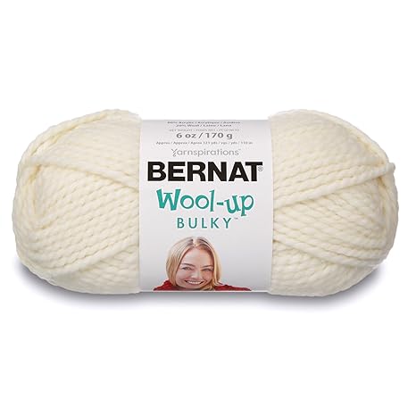 Bernat Wool-Up Bulky Yarn — 100% pure wool for knitting and crocheting
