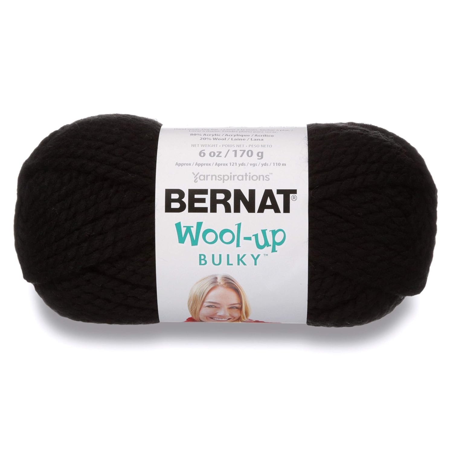 Bernat Wool-Up Bulky Yarn — 100% pure wool for knitting and crocheting