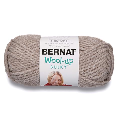 Bernat Wool-Up Bulky Yarn — 100% pure wool for knitting and crocheting