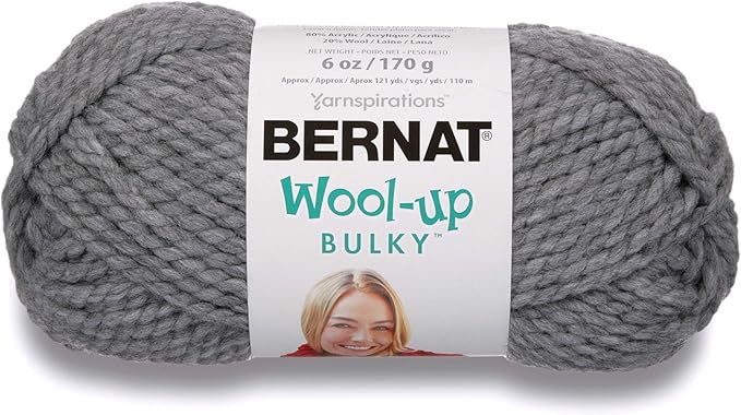 Bernat Wool-Up Bulky Yarn — 100% pure wool for knitting and crocheting